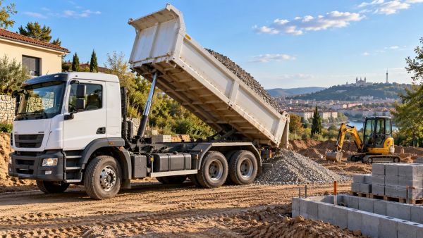 Top solutions pour la location de camion benne sur chantier