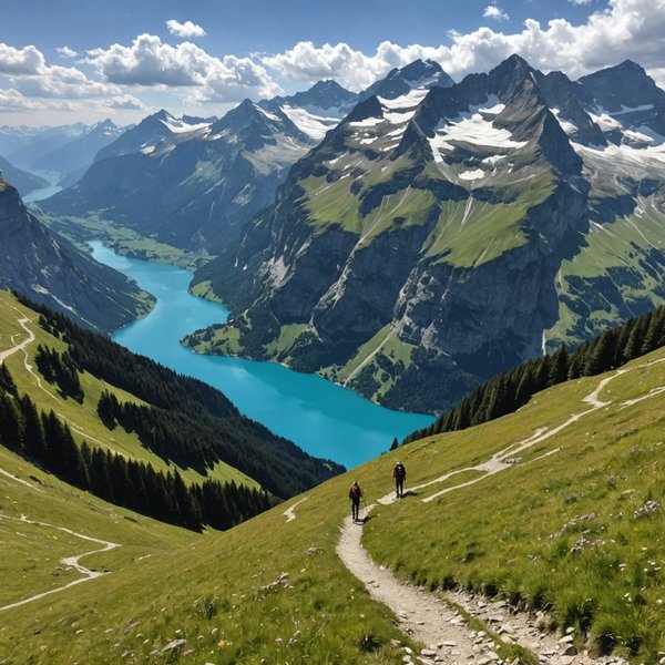 Quels sont les meilleurs itinéraires pour une randonnée en haute montagne en Suisse ?