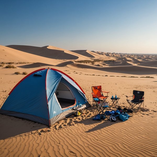 Quels sont les meilleurs conseils pour camper en région de dunes durant la saison des vents?