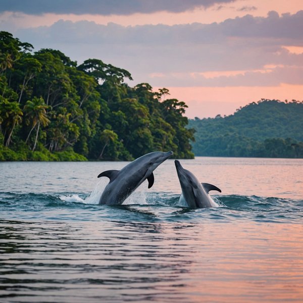 Quelles croisières offrent des excursions pour observer les dauphins roses en Amazonie?