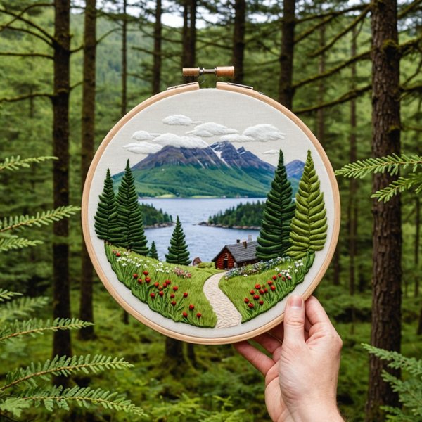 Quels conseils pour louer une maison de vacances en Écosse avec des cours de broderie et des randonnées en forêt?